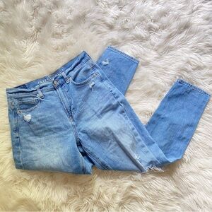 American Eagle | ripped mom jeans